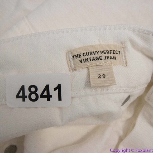 NEW Madewell The Curvy Perfect Vintage Jean tile‎ white, 29 - Picture 13 of 15